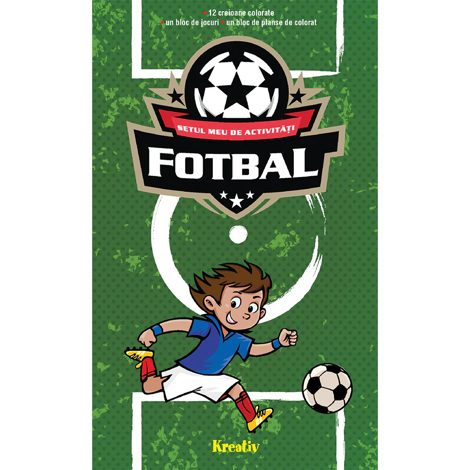 Setul meu de activitati – Fotbal Reduceri Mari Aici activități Bookzone