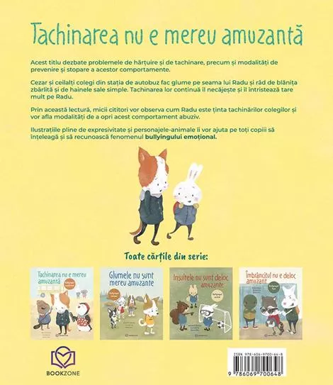 Pachet Dezvoltare personala pe intelesul copiilor + Pachet Bullyingul nu este amuzant