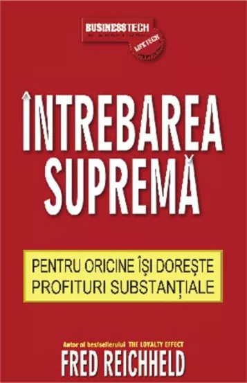 Intrebarea Suprema. Pentru oricine isi doreste profituri substantiale