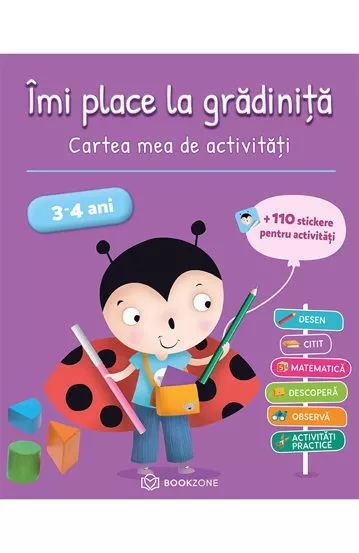 Imi place la gradinita + Invat si ma distrez (3-4 ani, 4-5 ani)