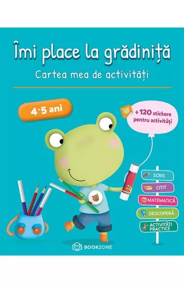 Imi place la gradinita + Invat si ma distrez (3-4 ani, 4-5 ani)