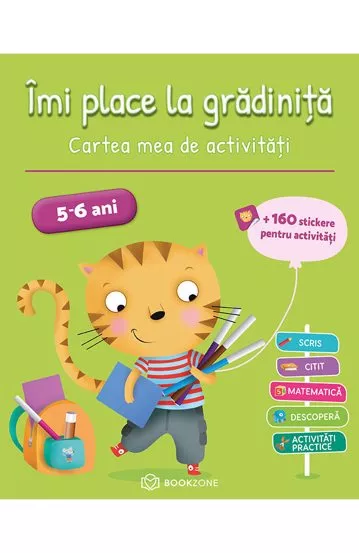 Imi place la gradinita + Invat si ma distrez (4-5 ani, 5-6 ani)