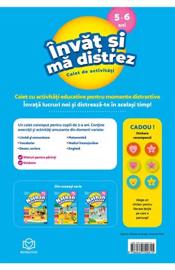 Imi place la gradinita + Invat si ma distrez (4-5 ani, 5-6 ani)