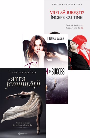 Pachet Theona Balan + Vrei să iubești? Începe cu tine! Bookzone poza bestsellers.ro