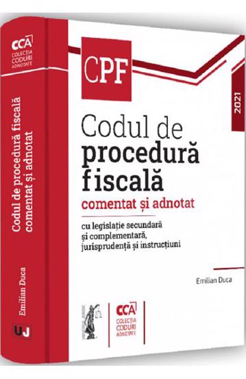 Codul de procedura fiscala comentat si adnotat bookzone.ro imagine 2022