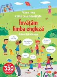 Invatam limba engleza. Prima mea carte cu autocolante