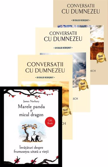 Marele panda si micul dragon + Conversatii cu Dumnezeu Vol. 1+2+3 Reduceri Mari Aici 1+2+3 Bookzone