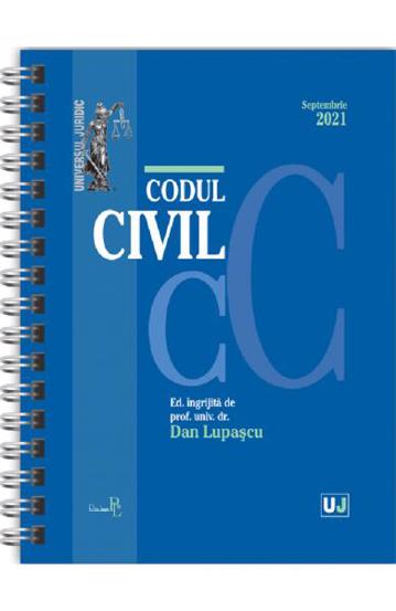 Pro lege Codul civil Septembrie 2021 2021 poza 2022