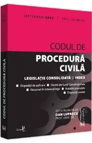 Codul de procedura civila: Septembrie 2021