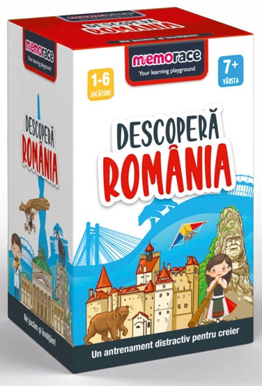 Joc educativ MemoRace - Descopoera Romania