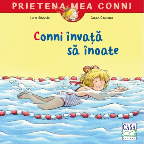Conni invata sa inoate