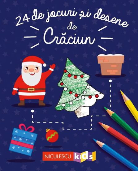 24 de jocuri și desene de Crăciun bookzone.ro