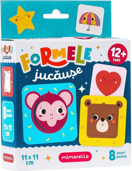 Puzzle Mimorello - Formele jucause