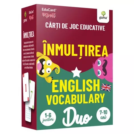 DuoCard - Inmultirea. English vocabulary