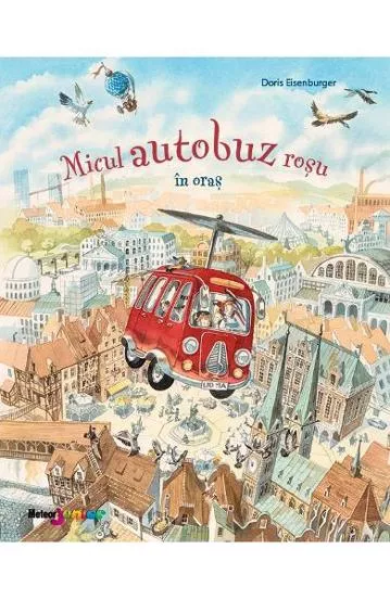 Micul autobuz rosu in oras