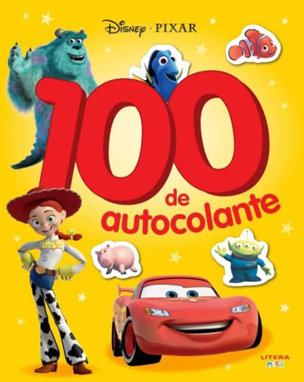 Disney Pixar. 100 de autocolante Reduceri Mari Aici 100 Bookzone
