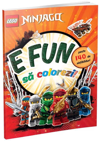 Lego – E fun să colorezi – Ninjago bookzone.ro