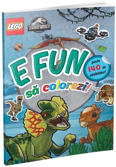 Lego – E fun să colorezi – Jurassic World bookzone.ro