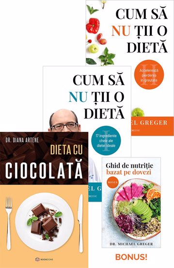 Dieta cu ciocolată + Cum să nu ții o dietă Bookzone poza bestsellers.ro