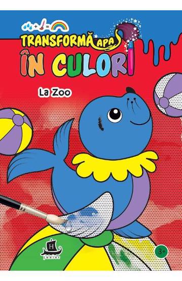 Vezi detalii pentru Transforma apa in culori: La zoo