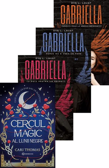 Cercul magic al lunii negre + Pachet Gabriella – 3 Volume Bookzone poza 2022