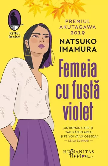 Femeia cu fusta violet