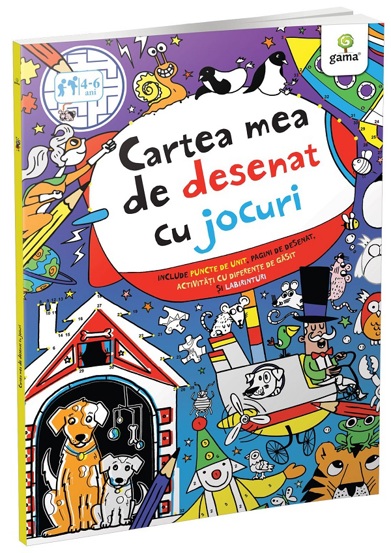 Cartea mea de desenat cu jocuri