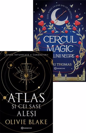 Atlas și cei șase aleși +Cercul magic al lunii negre Reduceri Mari Aici aleși Bookzone