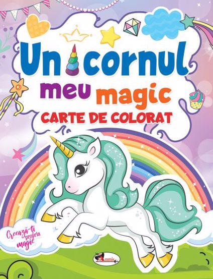 Vezi detalii pentru Unicornul meu magic carte de colorat
