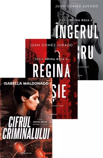 Cifrul criminalului + Regina rosie + Ingerul negru