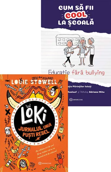 Loki: Jurnalul unui pusti rebel + Cum sa fii cool la scoala 