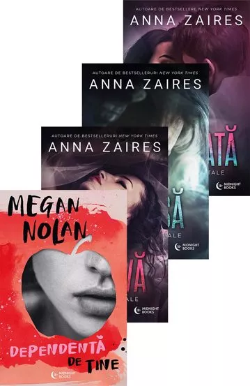Dependenta de tine + Pachet Anna Zaires 3 Carti