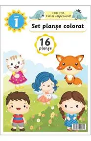 Set planşe colorat clasa 1
