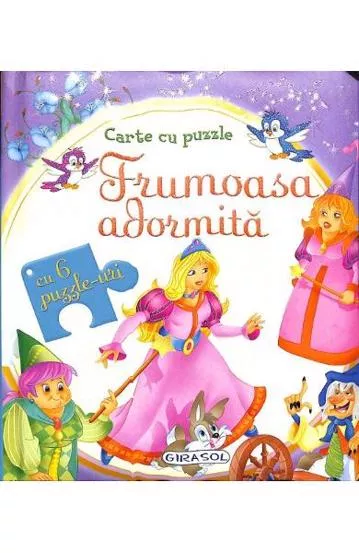 Carte cu puzzle - Frumoasa adormita