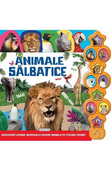 Carte cu sunete - Animale salbatice