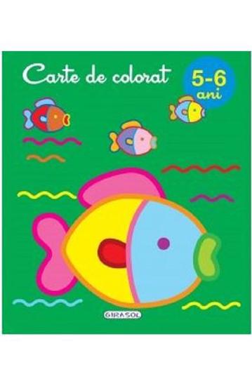 Carte de colorat 5-6 ani