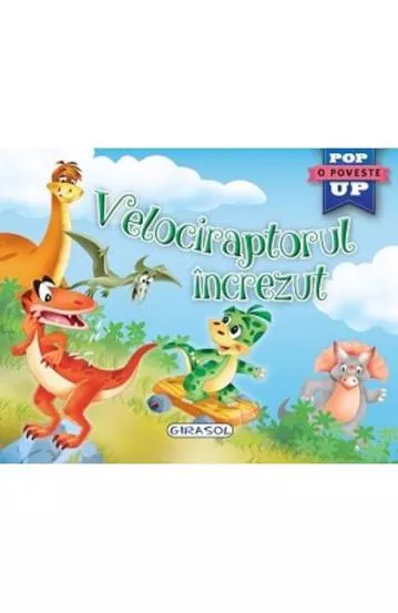Pop-up:Velociraptorul increzut