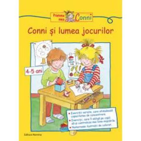 Conni si lumea jocurilor 4 ani+