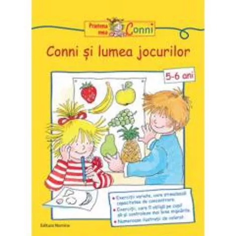 Conni si lumea jocurilor 5 ani+