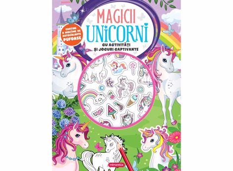 Vezi detalii pentru Magicii unicorni - Cu activitati si jocuri captivante