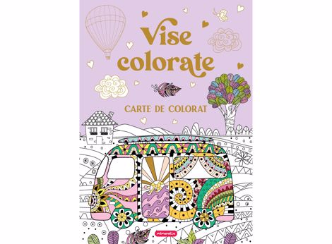 Vezi detalii pentru Vise colorate - Carte de colorat