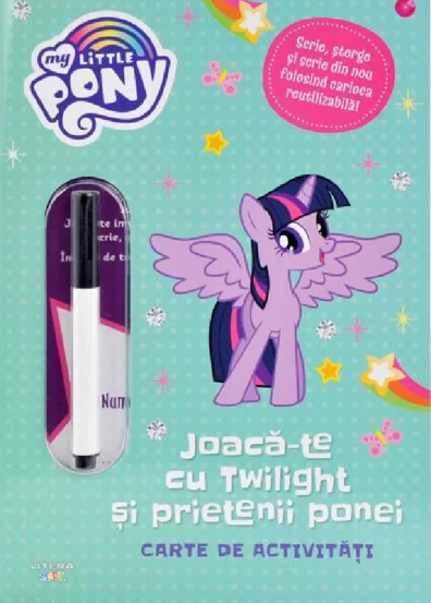 Vezi detalii pentru My Little Pony: Joaca-te cu Twilight si prietenii ponei. Carte de activitati