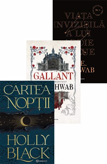 Cartea nopții + Gallant. Conacul Bântuit + Viata invizibila a lui Addie LaRue