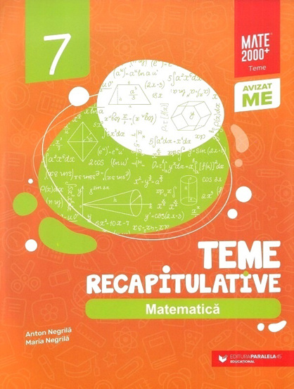 Vezi detalii pentru Matematica - Clasa 7 - Teme recapitulative