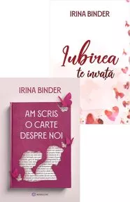 Pachet Am scris o carte despre noi  + Iubirea te invata