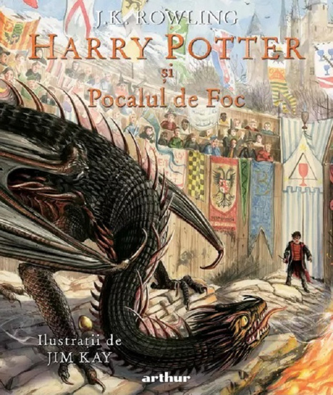Harry Potter si Pocalul de Foc. Editie ilustrata