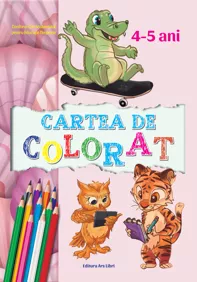 Cartea de colorat 4-5 ani