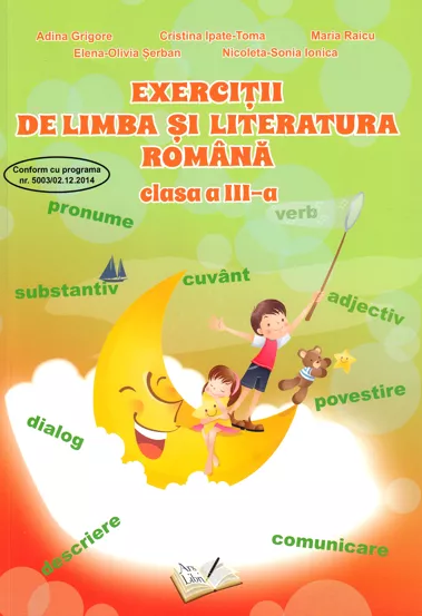 Exercitii de limba si literatura romana culegere cls. III-a