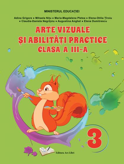 Manual Arte vizuale și abilități practice pentru cls. a III-a in limba maghiara 