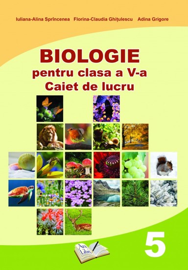 Biologie pentru clasa a V-a caiet de lucru Reduceri Mari Aici Ars Libri Bookzone
